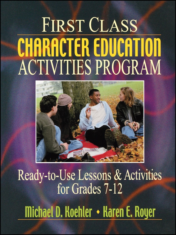 Front cover_First Class Character Education Activities Program