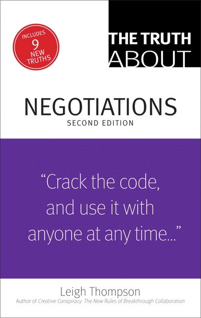 Front cover_Truth About Negotiations, The