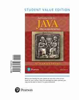 Introduction To Java Programming, Brief Version, Student Value Edition de Y. Daniel Liang