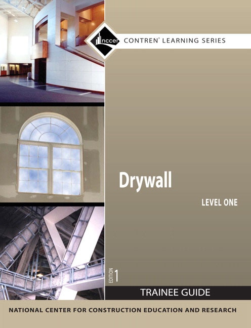 Front cover_Drywall Trainee Guide, Level 1
