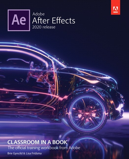 Couverture_Adobe After Effects Classroom In A Book (2020 Release)