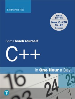 Front cover_C++ in One Hour a Day, Sams Teach Yourself