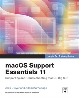 Couverture_Macos Support Essentials 11 - Apple Pro Training Series