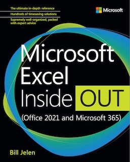 Front cover_Microsoft Excel Inside Out (office 2021 And Microsoft 365)