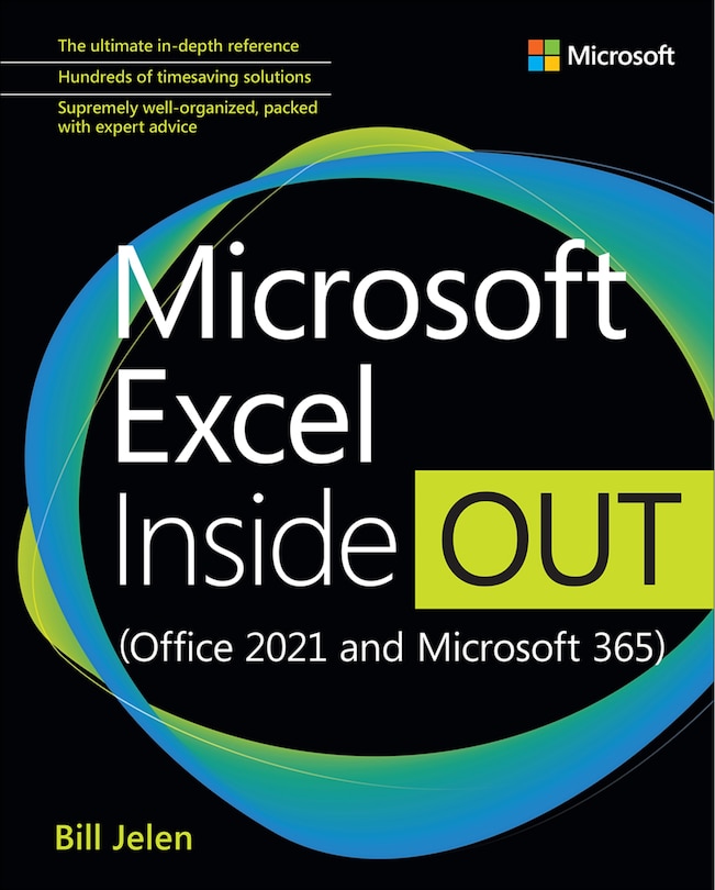 Front cover_Microsoft Excel Inside Out (office 2021 And Microsoft 365)