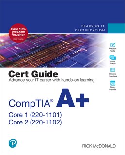 Front cover_CompTIA A+ Core 1 (220-1101) and Core 2 (220-1102) Cert Guide
