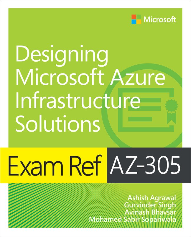 Front cover_Exam Ref AZ-305 Designing Microsoft Azure Infrastructure Solutions