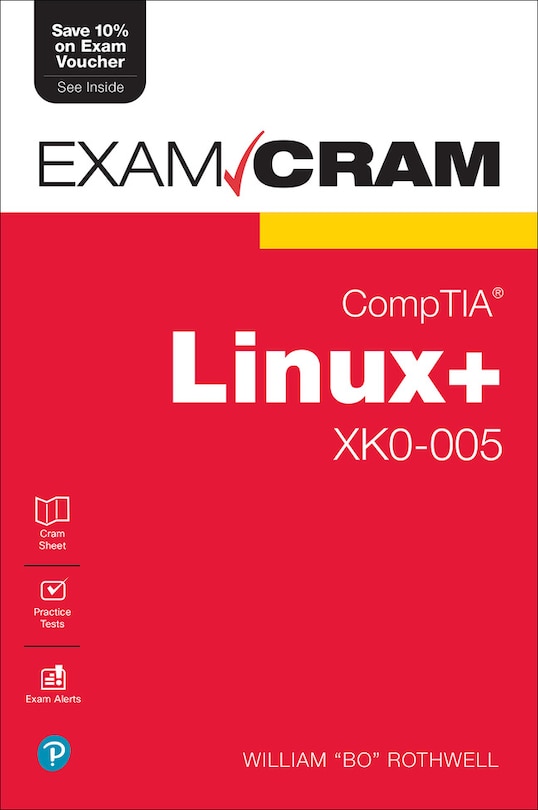 Couverture_CompTIA Linux+ XK0-005 Exam Cram