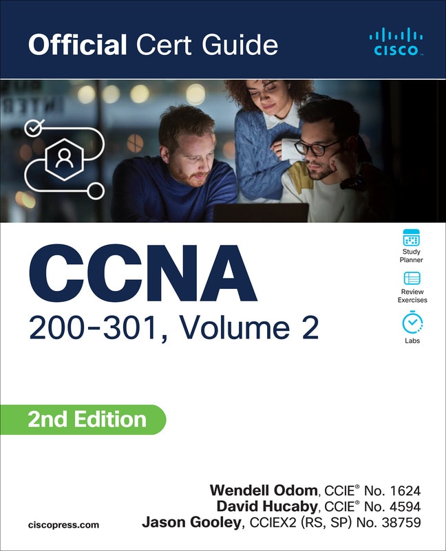 Front cover_CCNA 200-301 Official Cert Guide, Volume 2