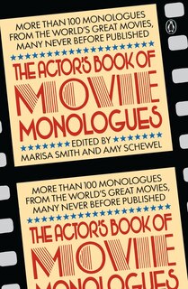 Front cover_The Actor's Book Of Movie Monologues