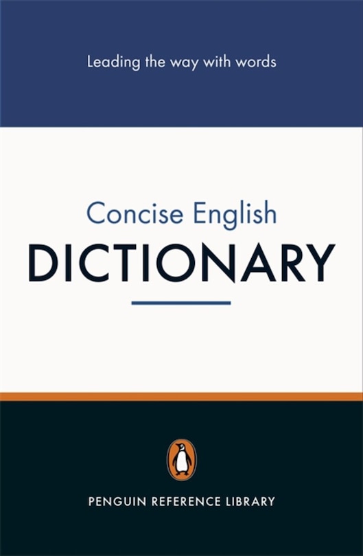 Front cover_Penguin Concise English Dictionary