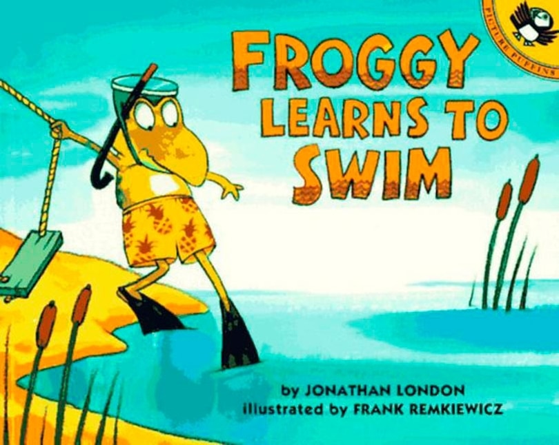 Front cover_Froggy Learns To Swim