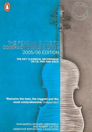 2005 To 2006 Penguin Guide To Compact Discs And Dvds