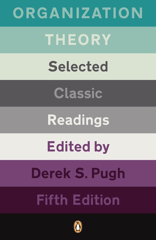 Front cover_Organization Theory 5e