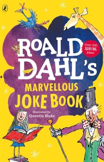 Front cover_Roald Dahl's Marvellous Joke Book.