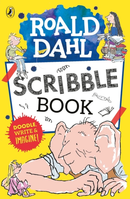 Front cover_Roald Dahl Scribble Book