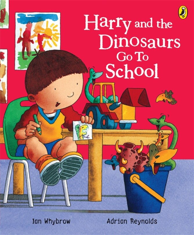 Front cover_Harry And The Dinosaurs Go To School