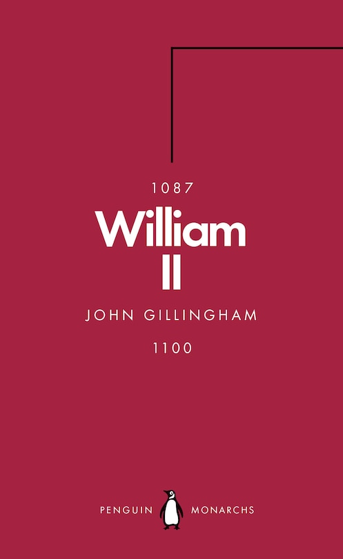 Couverture_William Ii (penguin Monarchs)