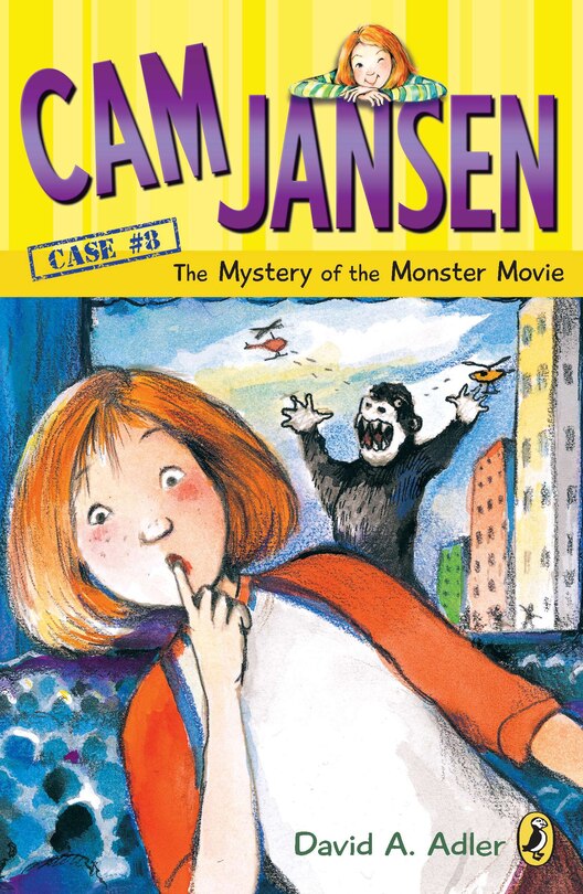 Front cover_Cam Jansen: The Mystery Of The Monster Movie #8