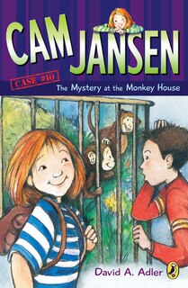 Front cover_Cam Jansen: The Mystery of the Monkey House #10