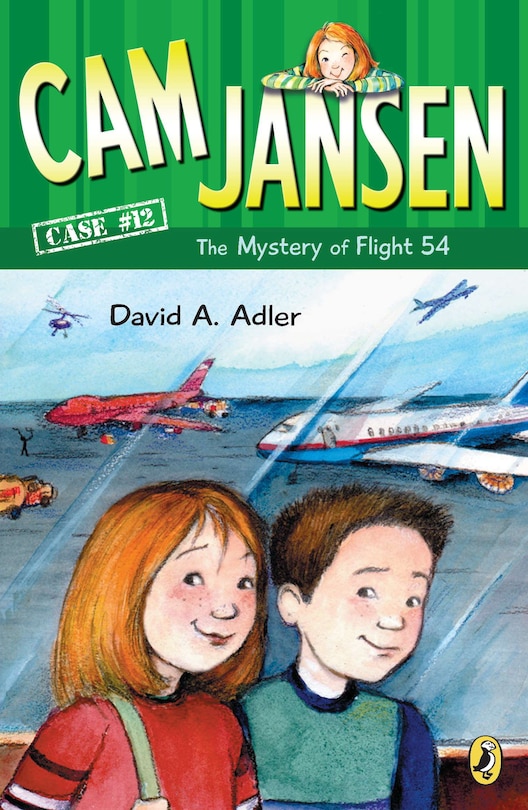 Front cover_Cam Jansen: The Mystery Of Flight 54 #12