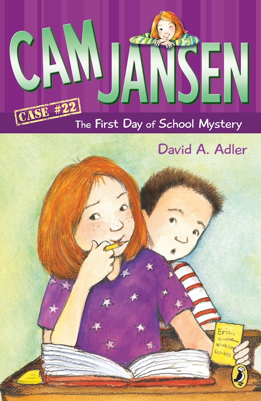 Front cover_Cam Jansen: The First Day Of School Mystery #22