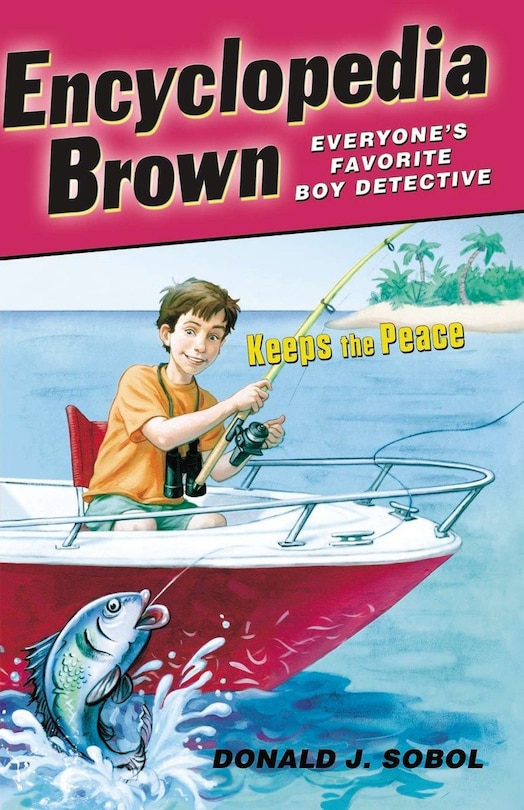 Front cover_Encyclopedia Brown Keeps The Peace