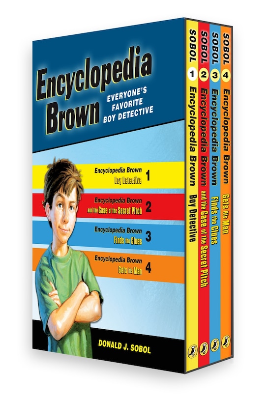 Front cover_Encyclopedia Brown Box Set (4 Books)
