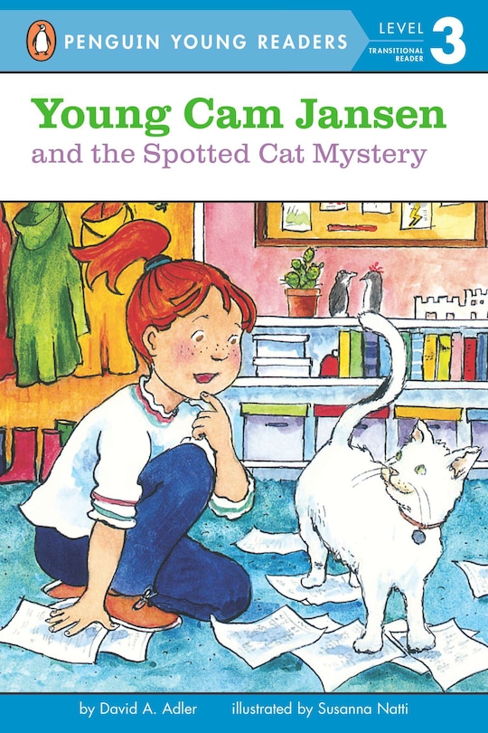 Front cover_Young Cam Jansen And The Spotted Cat Mystery