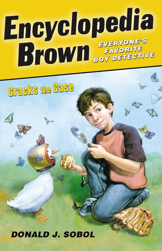 Front cover_Encyclopedia Brown Cracks The Case