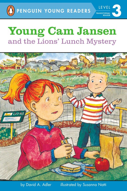 Front cover_Young Cam Jansen And The Lions' Lunch Mystery