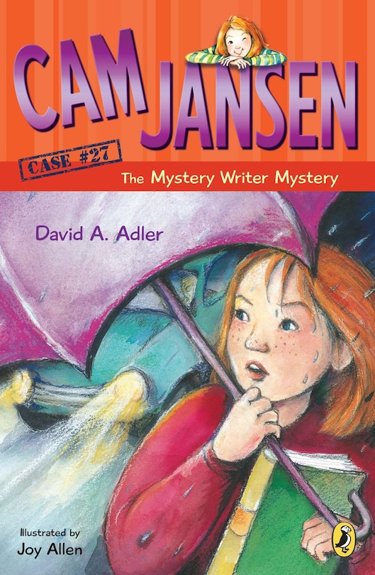 Front cover_Cam Jansen: Cam Jansen And The Mystery Writer Mystery #27