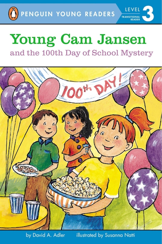 Couverture_Young Cam Jansen And The 100th Day Of School Mystery