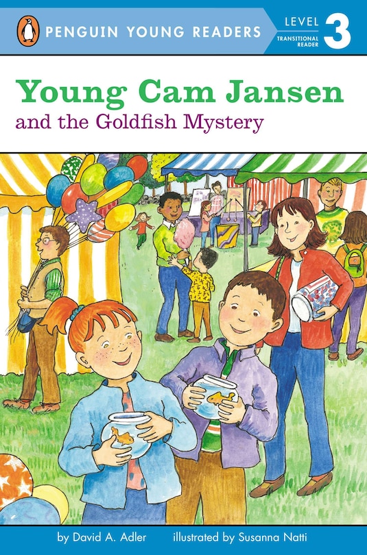 Front cover_Young Cam Jansen And The Goldfish Mystery