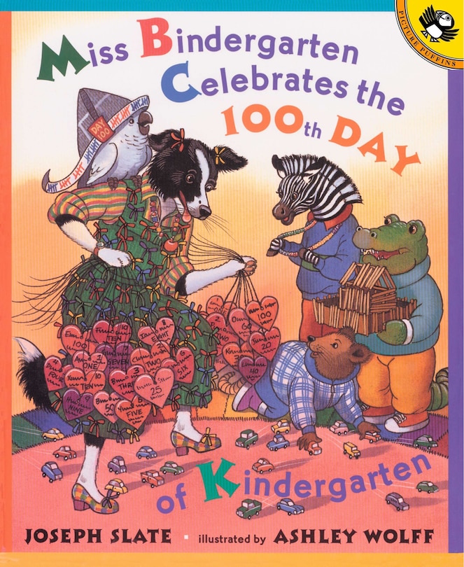 Front cover_Miss Bindergarten Celebrates the 100th Day of Kindergarten
