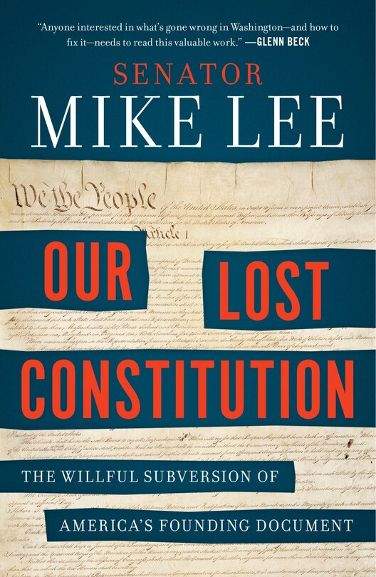 Front cover_Our Lost Constitution