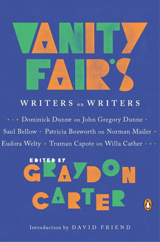 Front cover_Vanity Fair's Writers On Writers