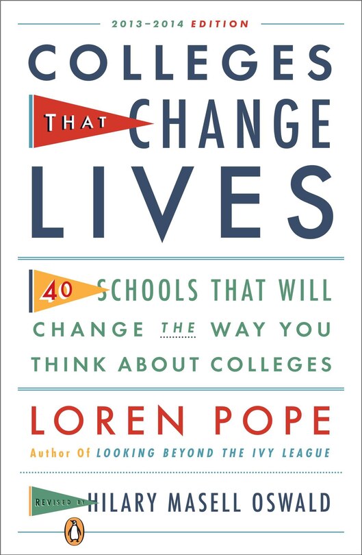 Front cover_Colleges That Change Lives