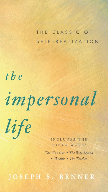 Couverture_The Impersonal Life