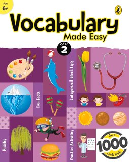 Couverture_Vocabulary Made Easy Level 2: Fun, Interactive English Vocab Builder, Activity & Practice Book With Pictures For Kids 6+, Collection Of 1000+ Everyday Words| Fun Facts, Riddles For Children, Grade 2