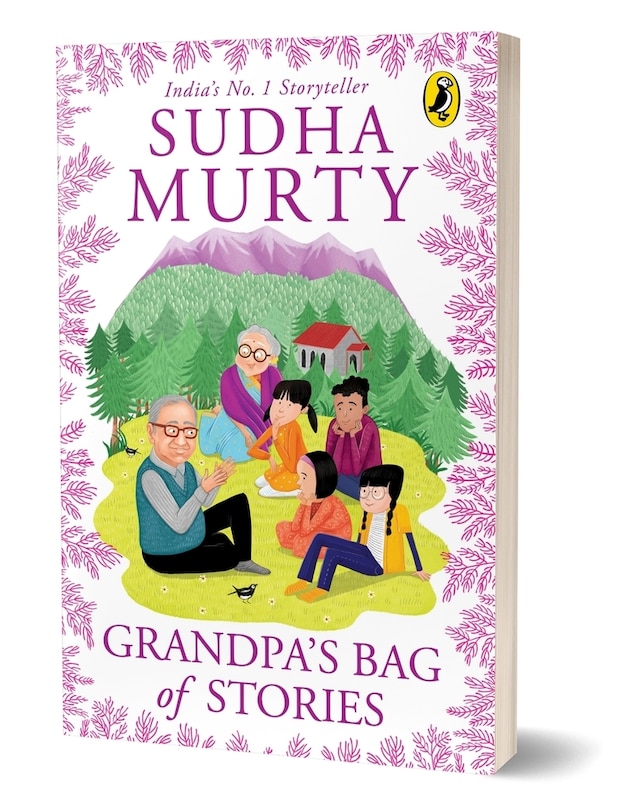 Couverture_Grandpa&rsquo;s Bag of Stories | An illustrated collection of timeless tales from India&rsquo;s favourite storyteller, perfect for read along | Ages 8 and up