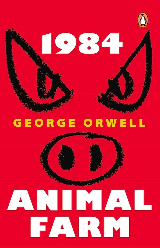 Front cover_1984 & Animal Farm (premium Paperback, Penguin India)