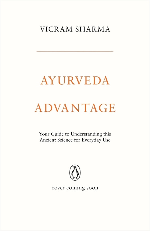 Couverture_Ayurveda Advantage