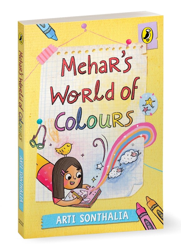 Couverture_Mehar's World of Colours | A middle-grade story about self-discovery, parental pressures and friendship hurdles | Ages 8+