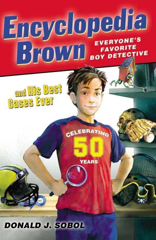 Front cover_Encyclopedia Brown And His Best Cases Ever