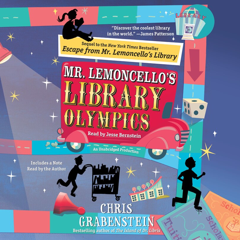 Front cover_Mr. Lemoncello's Library Olympics