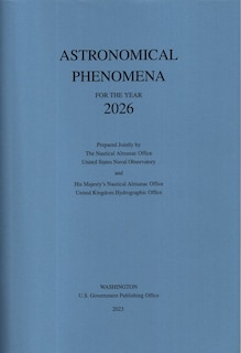 Front cover_Astronomical Phenomena For the Year 2026