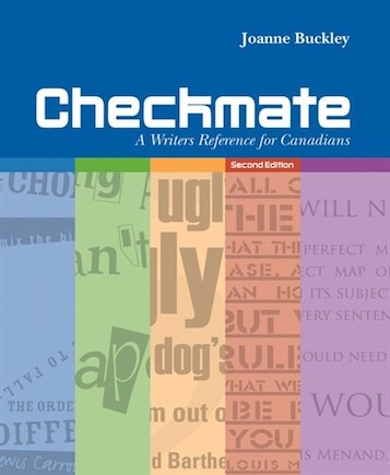 Checkmate: A Writing Reference For Canadians (includes 2009 Mla Update Card)