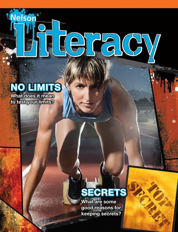 Front cover_Nelson Literacy - Student Book B, Grade 8