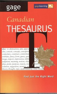 Gage Canadian Thesaurus